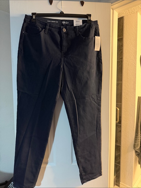 Style & Co. Denim - Style & Co. Women's Skinny Jeans in Dark Navy